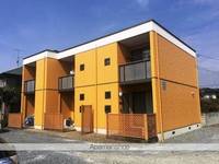 福島県郡山市うねめ町の賃貸テラスハウスの外観