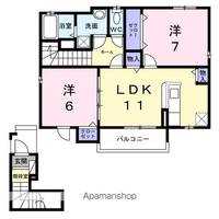 物件の間取り画像