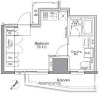 物件の間取り画像