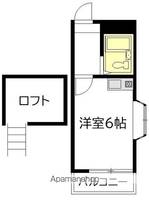 調布コーポ101の間取り