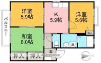 物件の間取り画像
