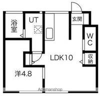 KLASSISK SQUARE(クラシックスクエア)W2201の間取り