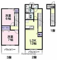 物件の間取り画像