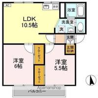 関ニューバリヤ A棟の間取り