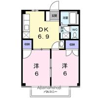 リバーサイド藤和Aの間取り