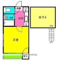 プチメゾン南福岡202の間取り
