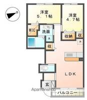 物件の間取り画像