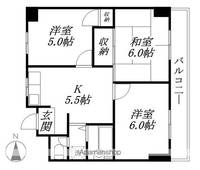 物件の間取り画像