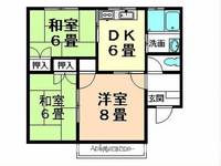 リーフパークBの間取り