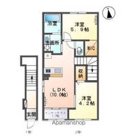 グランディール高屋敷B棟の間取り