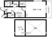 CASTLE DON S (キャッスルドンS)の間取り