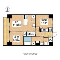 物件の間取り画像