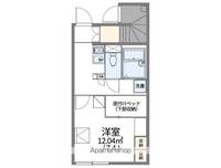 レオパレスコンファーレ神栖Ⅰの間取り