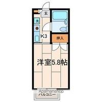 神奈川県横浜市保土ケ谷区桜ケ丘1丁目の賃貸アパートの間取り