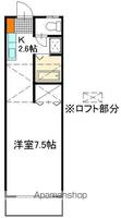 ウィンズフィールド D棟106の間取り