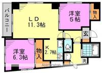 物件の間取り画像