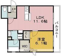 レジデンスシーズ6の間取り