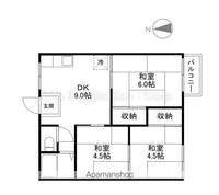 シャルム瀬田の間取り