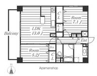 グランディール名古屋の間取り