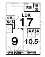 物件の間取り画像