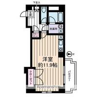 東京都葛飾区西亀有3丁目の賃貸マンションの間取り