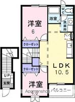アルシオネBの間取り