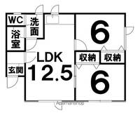 物件の間取り画像