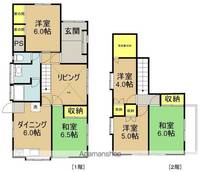 物件の間取り画像