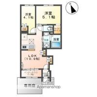 ZEUS茂原Ⅱの間取り