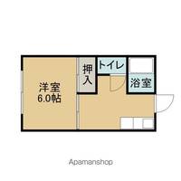 コーポすばる101の間取り