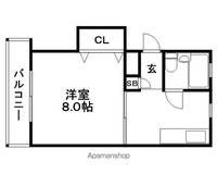 サンアベニュー三宅・の間取り