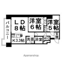 ソシオ山下通り701の間取り