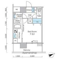 パークフラッツ芝浦の間取り