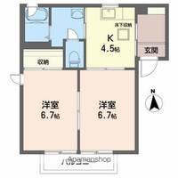 フラージュCの間取り