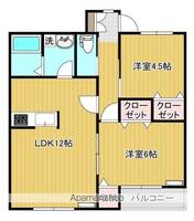 物件の間取り画像