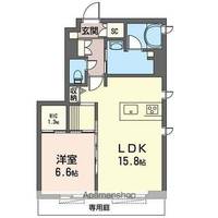 プレジール101の間取り