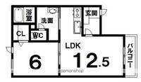 アベニール629の間取り