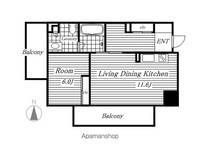 物件の間取り画像
