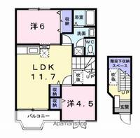 メープルヒルⅠの間取り