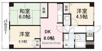 オレンジコート高松の間取り