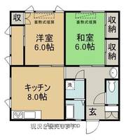 物件の間取り画像