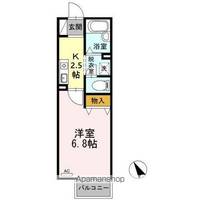 VIEW COURTⅡ102の間取り