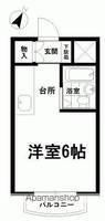 シャトーキミ312の間取り