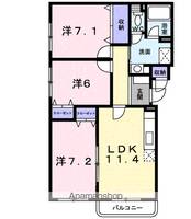 物件の間取り画像
