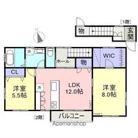 フィオーレ野田Bの間取り