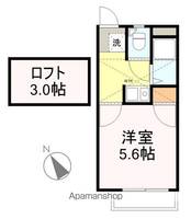 アップルハウス八木山弥生町203の間取り
