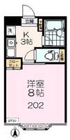ジョイハイツ202の間取り