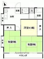 メゾン水明102の間取り