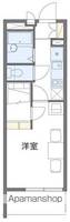 レオパレスA&K 高松101の間取り