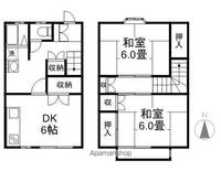 湯田コーポ101の間取り